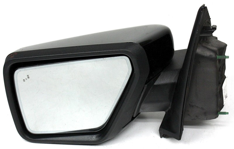OEM Left Driver Side Exterior Mirror For Ford F150 Agate Black (UM, M7414)