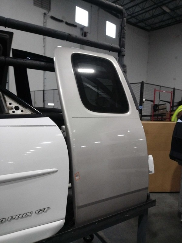 2007 Chevrolet Colorado Right Rear Door Silver 576613 Used Small Dent 86000 Mi