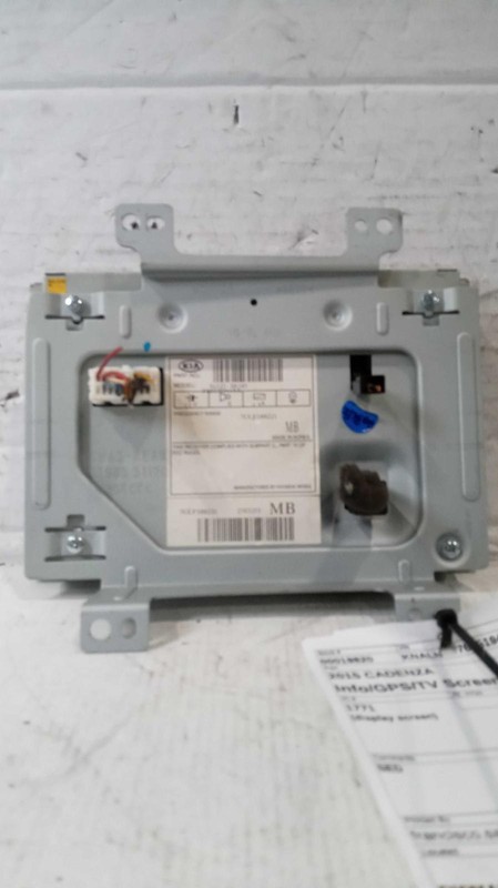 2015 KIA Cadenza Infotainment Display Blue OEM 965253R105 118K Miles SED