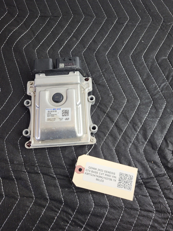 Used Oem Genesis G70 TCM Transmission Control Module Unit 2019-2022 G70 2.0L RWD