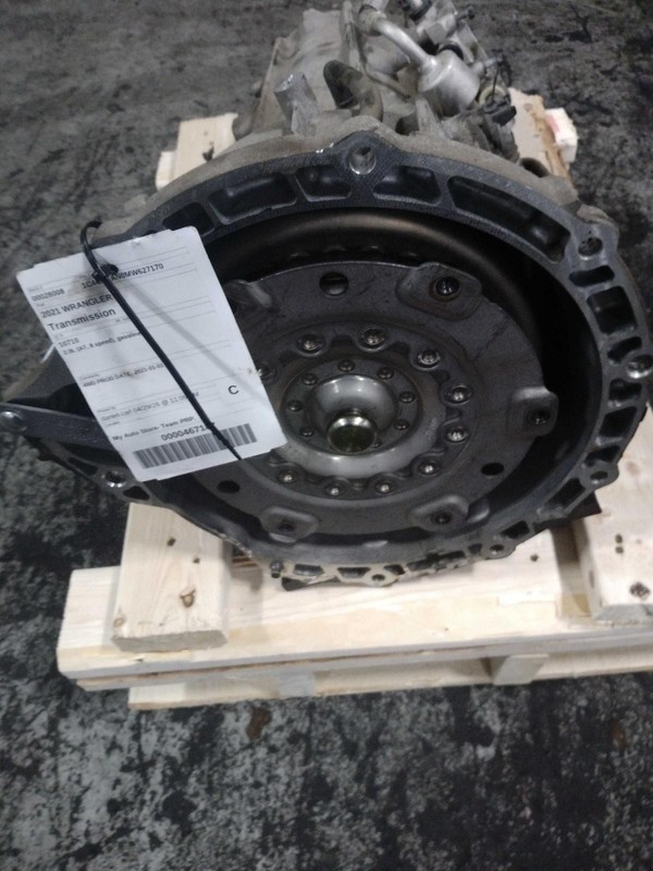 Used Automatic Transmission Assembly fits: 2021 Jeep Wrangler 2.0L AT 8 speed ga