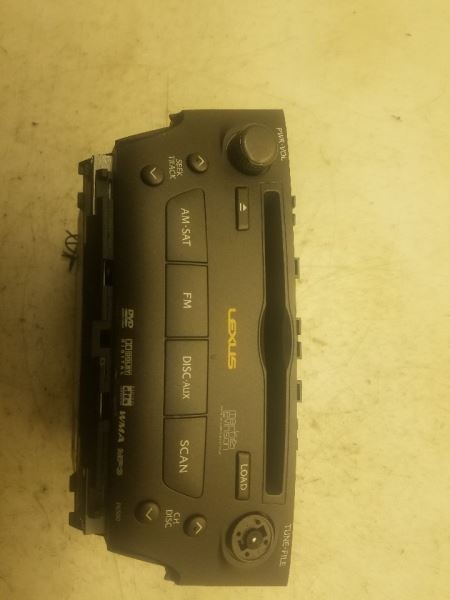06-08 LEXUS IS250 RADIO/STEREO RECEIVER UNIT ASSEMBLY