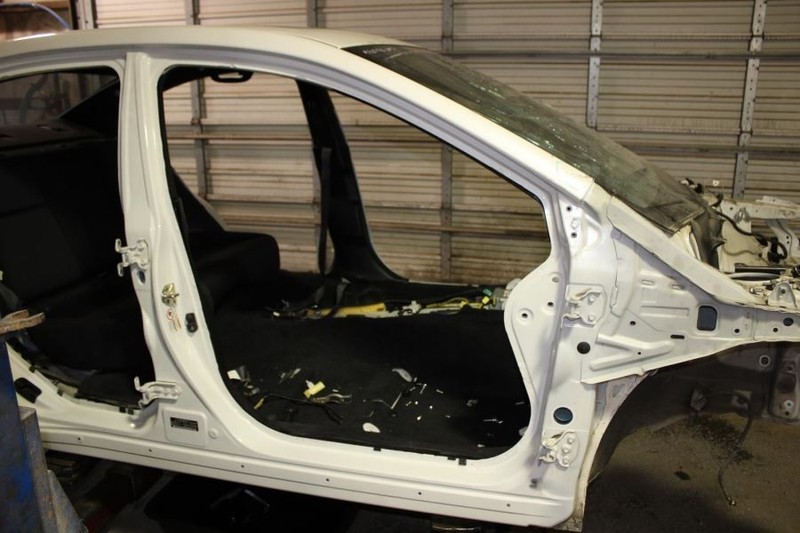 2015-2018 Subaru WRX 2.0L Passenger Right Center Pillar Cut