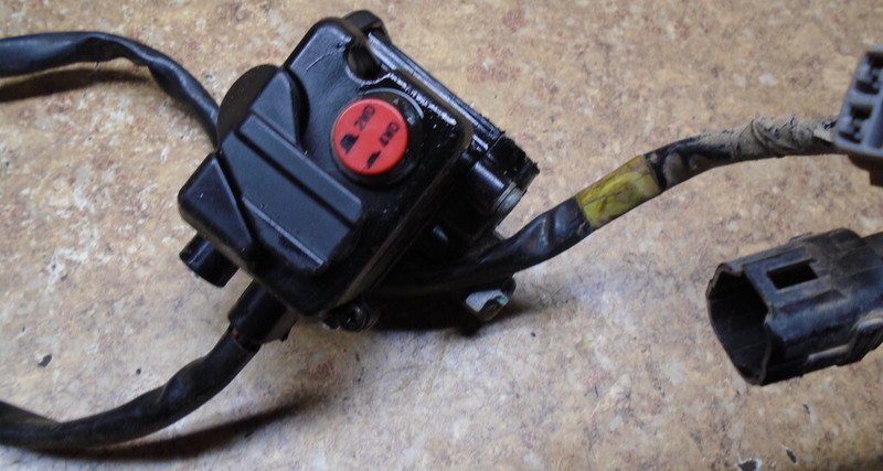 2007 Yamaha Grizzly YFM350 YFM 350 4x4 Right Switches Controls Differential Lock