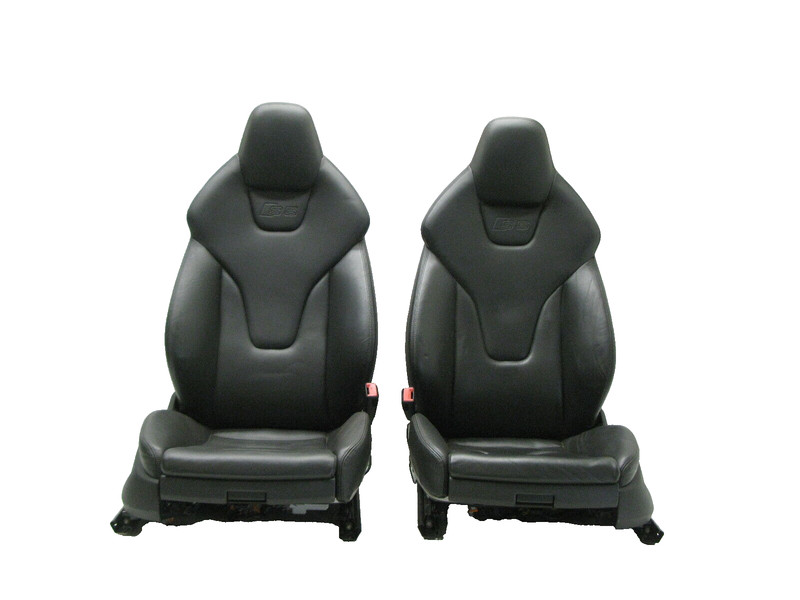 COUPE 08-17 AUDI 8T S5 SPORT SEAT COMPLETE TRACK FRONT LEFT RIGHT OEM 032922