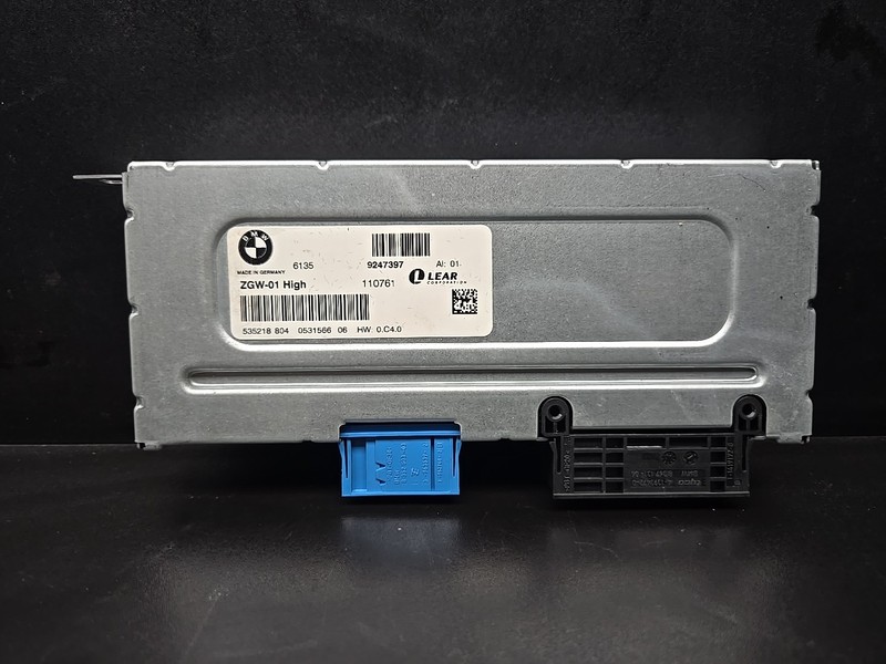 BMW 5 7 F01 F10 F11 Lear ZGW-01 High Body Control Module Central Gateway 9247397