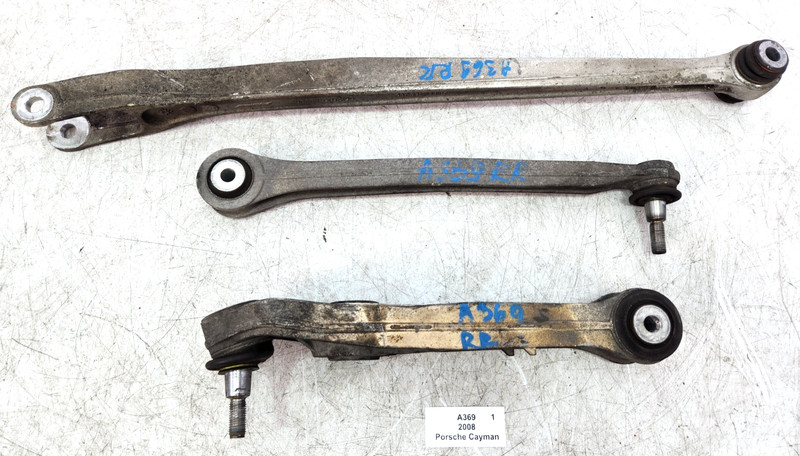 ✅ 05-12 OEM Porsche Cayman 987 Boxster Rear Right Passenger Side Control Arm SET