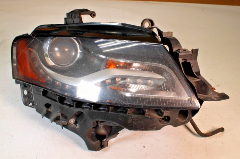 09-12 AUDI A4 S4 B8 FRONT RIGHT XENON HID HEADLIGHT LAMP W AFS OEM