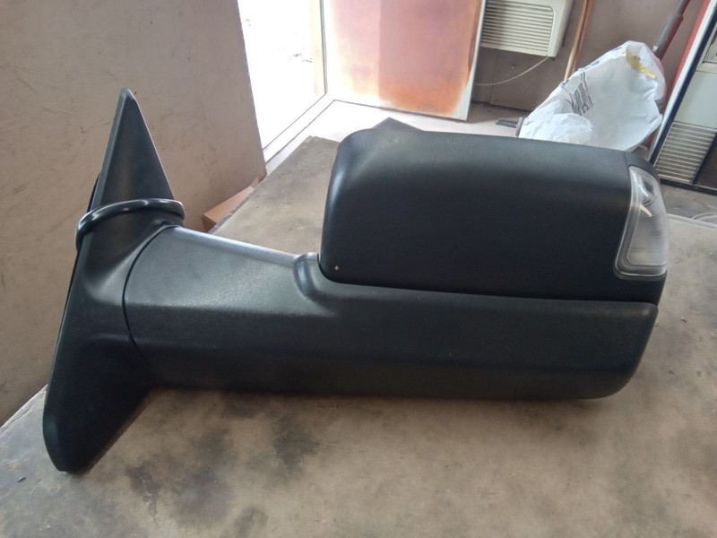 Driver Side View Mirror Power 7x11" Black Fits 13-18 DODGE 2500 PICKUP 579787