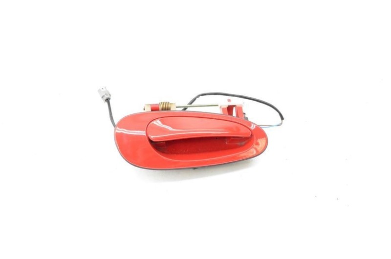 2000-2005 PORSCHE BOXSTER 986 PASSENGER RIGHT SIDE EXTERIOR DOOR HANDLE RED