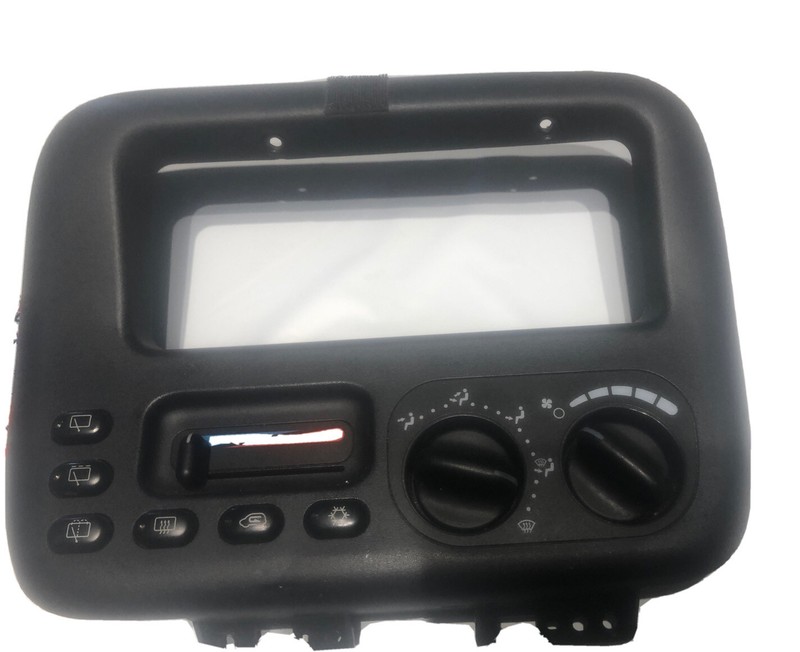 99-00 Chrysler Town & Country A/C Heat Climate Temp Control Bezel OEM Woodgrain