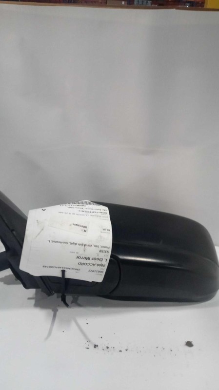2006 Honda Accord Left Door Mirror Assembly Silver - 176K Miles, Used