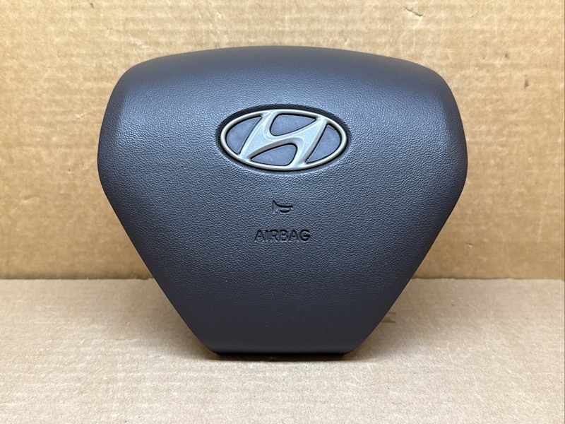 11-16 Hyundai Tucson Front Left Driver Side Steering Wheel Air Bag Airbag Brown