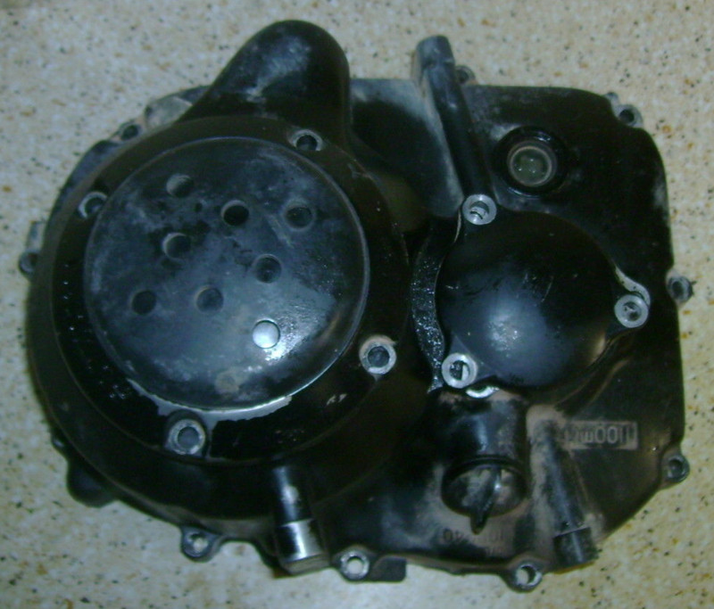 1984 Suzuki LT125 LT 125 ATV Quad Runner Engine Clutch Cover Panel Quadrunner J3