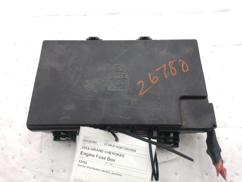2015 Jeep Grand Cherokee Fuse Box OEM 68242800AC 68242800AE 133k Miles