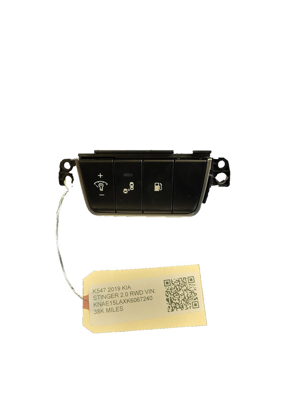 Used Oem Kia Dimmer Light Blind Spot Fuel Door Release Switch or 18-20 Stinger