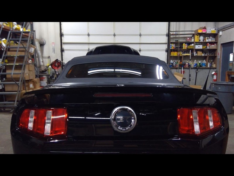 Trunk Lid With Satellite Antenna Base V6 Fits 10-12 MUSTANG 1660288