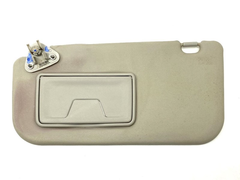 Left Driver Side Sun Visor Gray Fits 2014-2020 Mitsubishi Mirage 86016