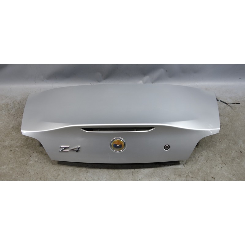 2003-2008 BMW E85 Z4 Roadster Rear Boot Deck Trunk Lid Titanium Silver OEM