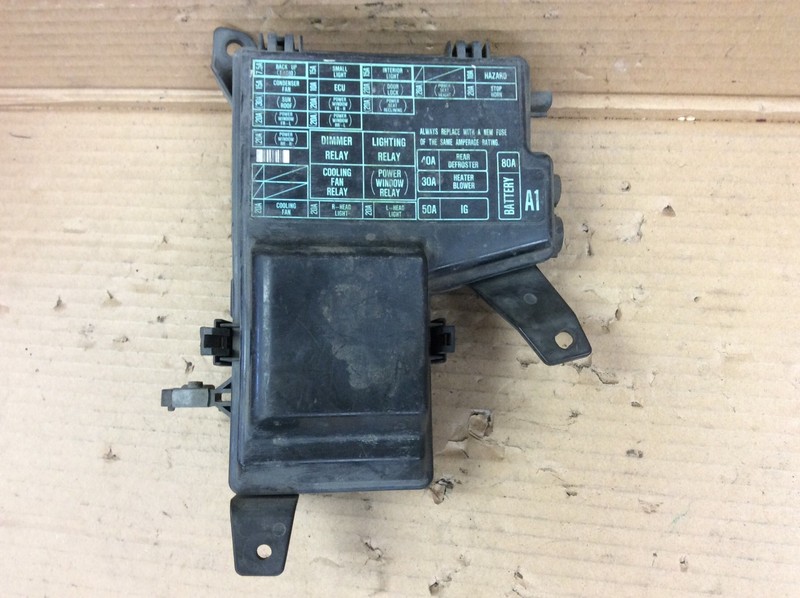 90 1990 Accord Coupe LX EX Main Fuse Relay Box Assembly “A2” Used OEM