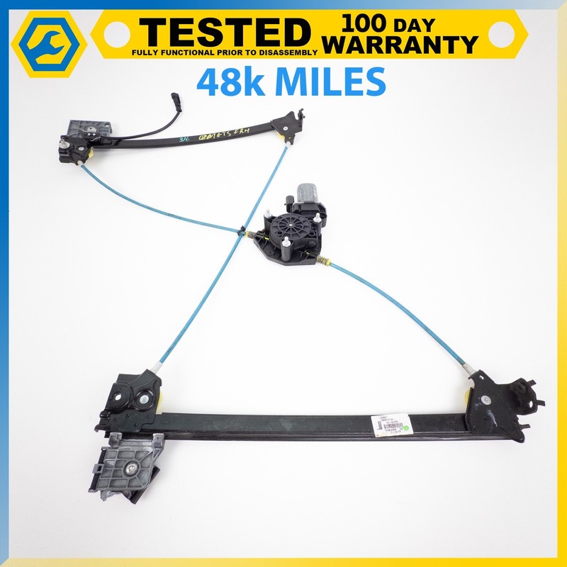 08-19 MASERATI GRANTURISMO FRONT RIGHT SIDE WINDOW REGULATOR MOTOR OEM