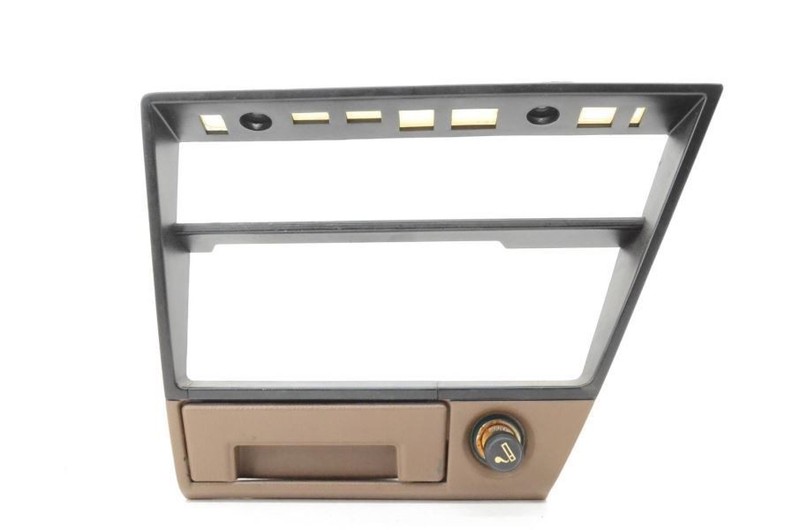 1984-1986 Nissan 300ZX VG30 Z31 2+0 Center Dash Radio and Heater Control Bezel
