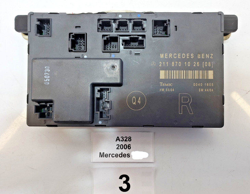 ✅ 03-09 OEM Mercedes W211 E350 Front Right Passenger Door Control Module 31k