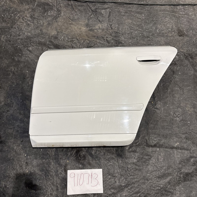 2005 - 2008 AUDI DOOR REAR LEFT DRIVER SIDE White OEM