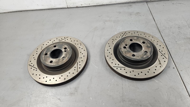2009 Mercedes AMG C 63 Rear Brake Rotors #72909 X5