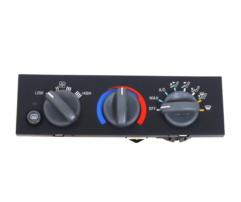 1993-1997 Firebird Trans Am Heater & A/C HVAC Control Panel w/ Defrost USED GM
