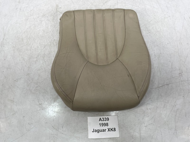 ✅ 98-00 OEM Jaguar XK8 XKR Front Right Seat Lower Cushion Leather Oatmeal*