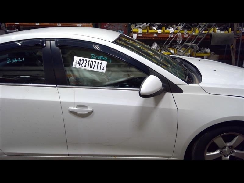 Passenger Front Door VIN P 4th Digit Limited White Fits 12-16 CRUZE 767564