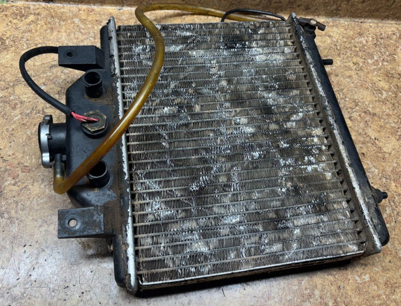 1992 Polaris ATV 350 Radiator Engine Coolant Cooling 1993 350L 2x4 W937539 A9