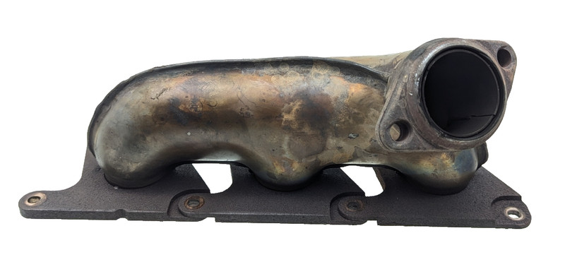 06-12 Mercedes W220 M272 Left Side Exhaust Manifold Header 2721400109