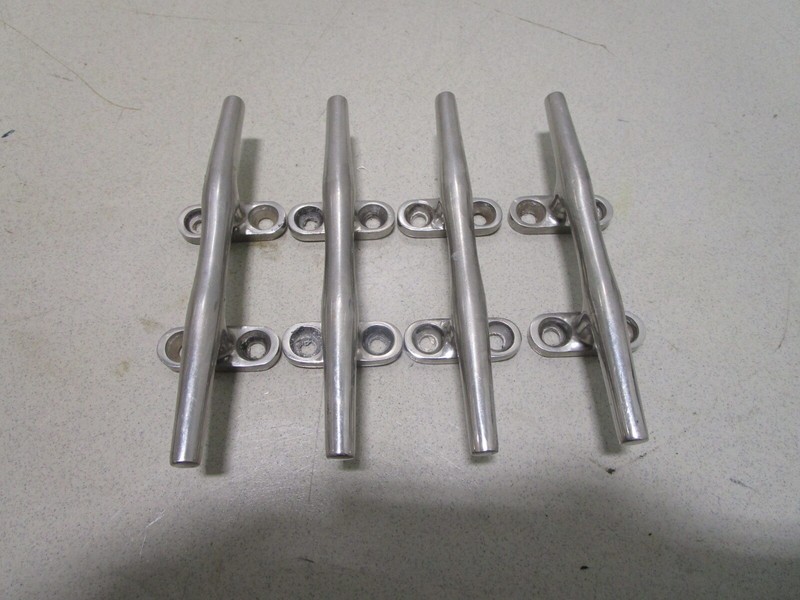 1993 Four Winns 190 Horizon LE 6" Boat Cleat Stainless Steel (Set of 4)