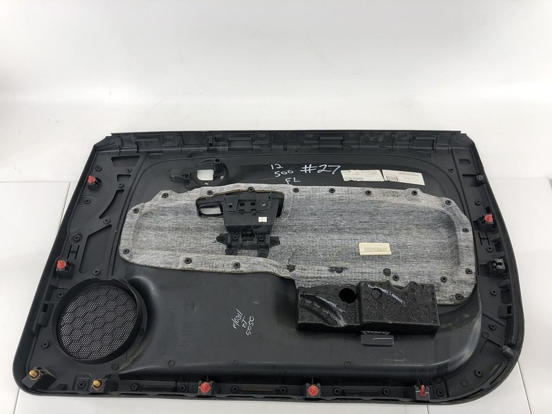 12-15 FIAT 500S FRONT LEFT DRIVER SIDE INTERIOR DOOR PANEL COVER OEM #27