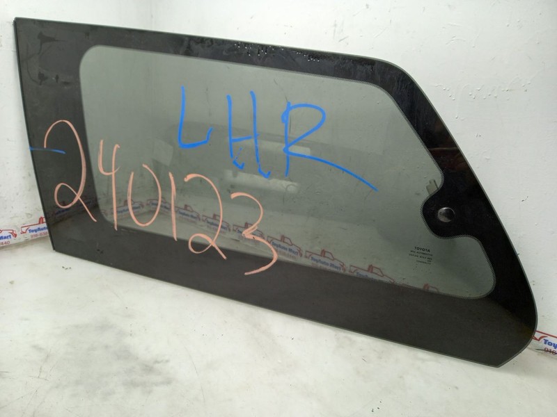11 12 13 14 TOYOTA SIENNA LE DRIVER LEFT QUARTER GLASS WITHOUT PRIVACY TINT