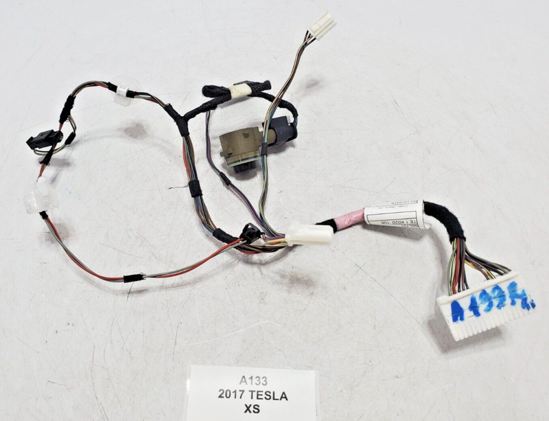 ✅ 2016-2020 OEM Tesla Model X Rear Right Passenger Falcon Door Harness W/ Sensor