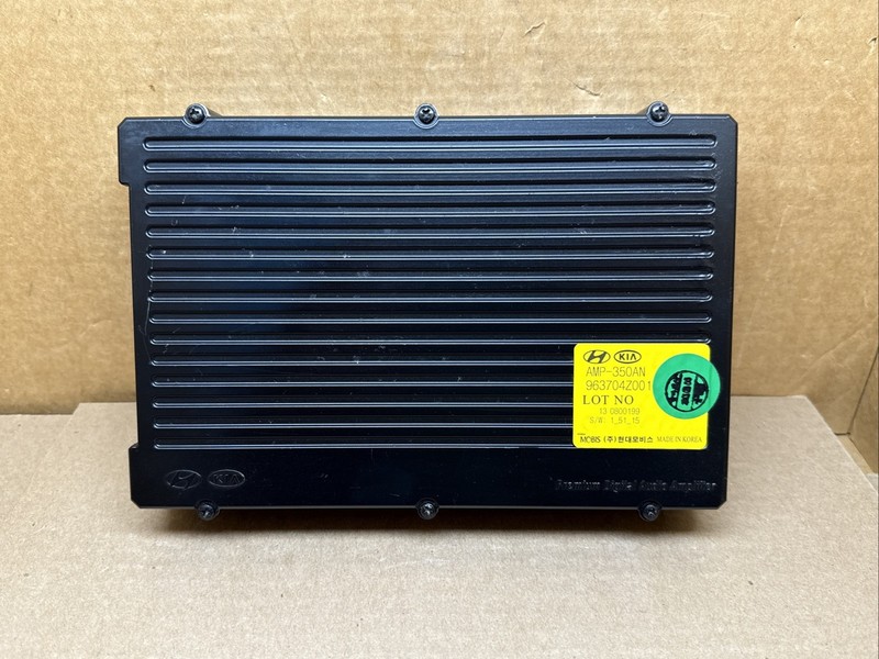 2013-2015 Hyundai Santa Fe Sport Radio Premium Amp Amplifier JBL OEM 963704Z001