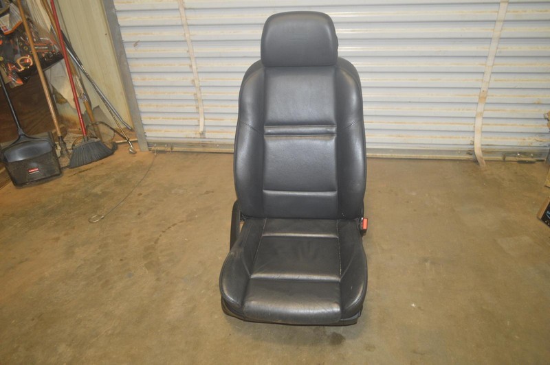 2008-2013 BMW X5M FRONT RIGHT PASSENGER SIDE SEAT LEATHER SPORT OPTION BLACK OEM