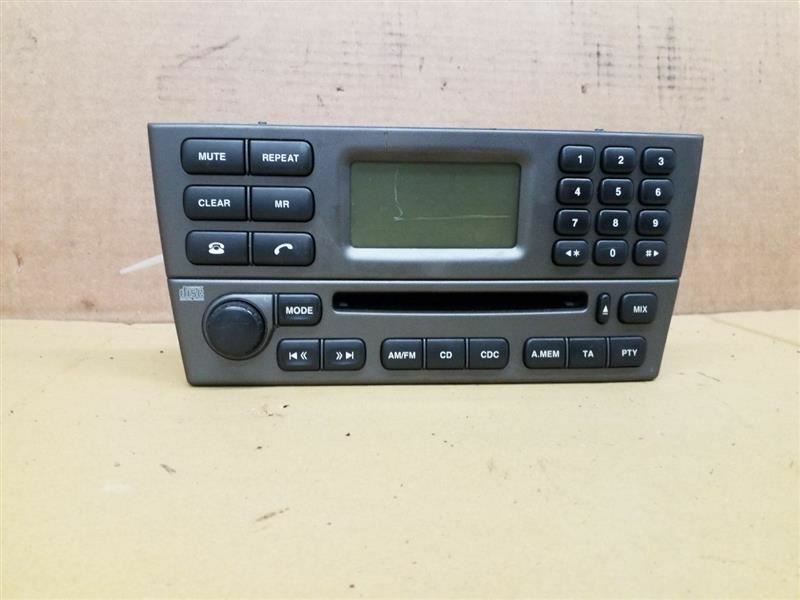 Audio Equipment Radio Am-fm-stereo-cd 6 Disc Changer Fits 03 X TYPE 246918