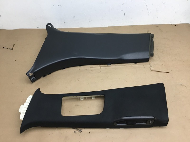 Mercedes GL550 X166 2015 Left Driver B Pillar Cover Trim Panel Set Pair 13-16 :M