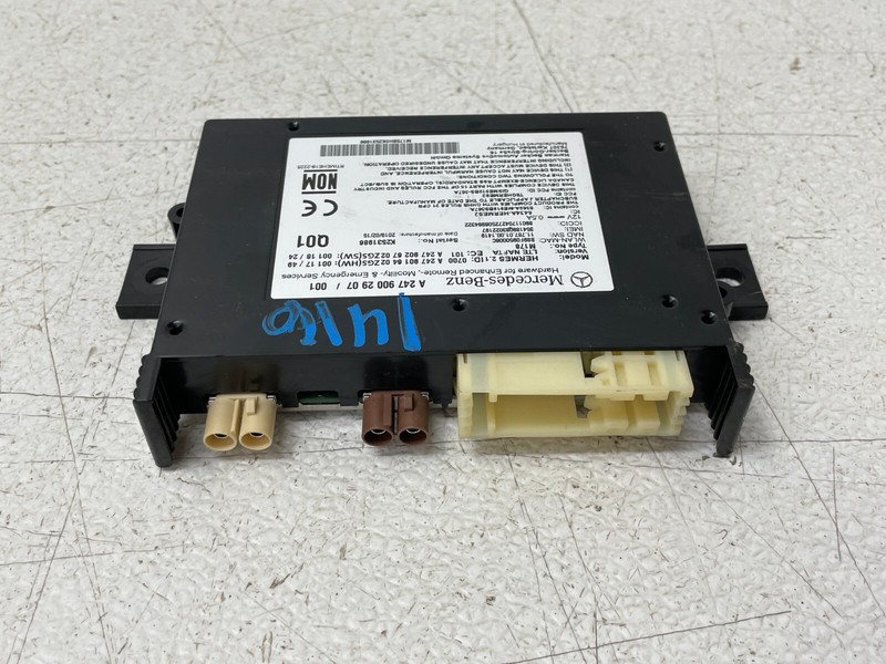 19 20 21 22 Mercedes A220 Voice Communication Control Module Unit 1416 OEM