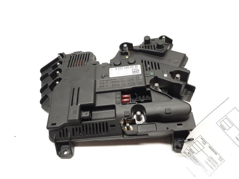 Mercedes 222 S450 S560 Junction Module Fuse Relay Control Unit 2225406040