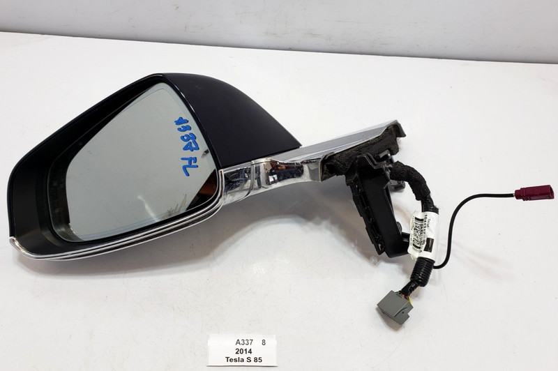 ✅ 2012-2020 OEM Tesla Model S Left Driver Door Exterior Side Mirror Blue PMMB *