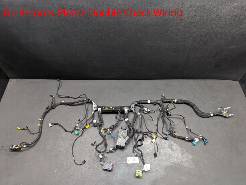 Dashboard Dash Wiring Harness 2017 Chevrolet Cruze 39064946 / 33310602