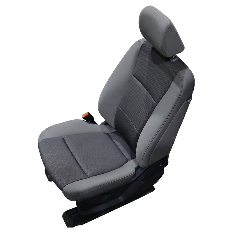 Ford Super Duty Front Passenger Seat Gray Cloth OEM