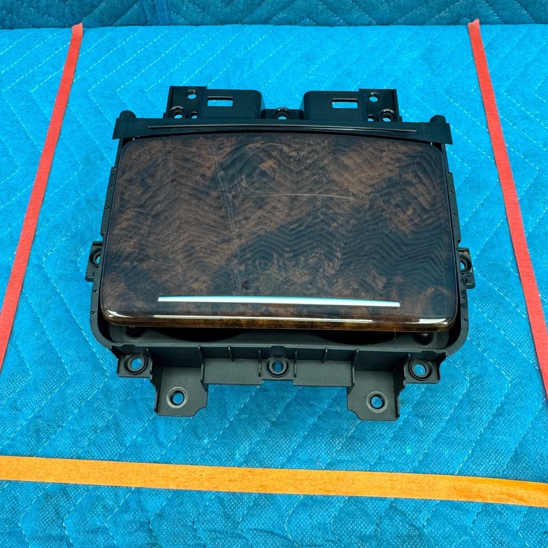 2011–2013 Hyundai Equus Center Console Cup Holder Cover Trim Wood OEM 846703N100