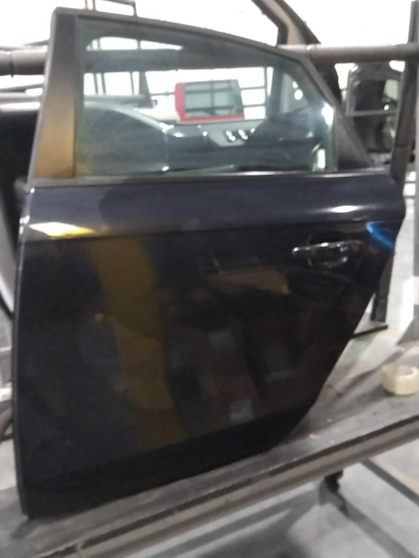 2013 AUDI A4 Blue Left Rear Door OEM Used 120K Miles - Base 4DR Sedan