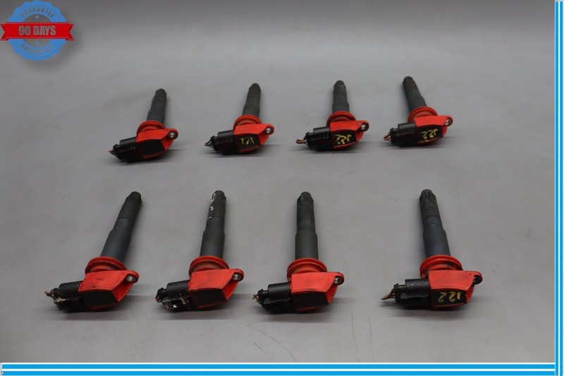 11-18 Porsche Cayenne 958 Hybrid Ignition Coil Coils Set Of 8 Pcs Oem